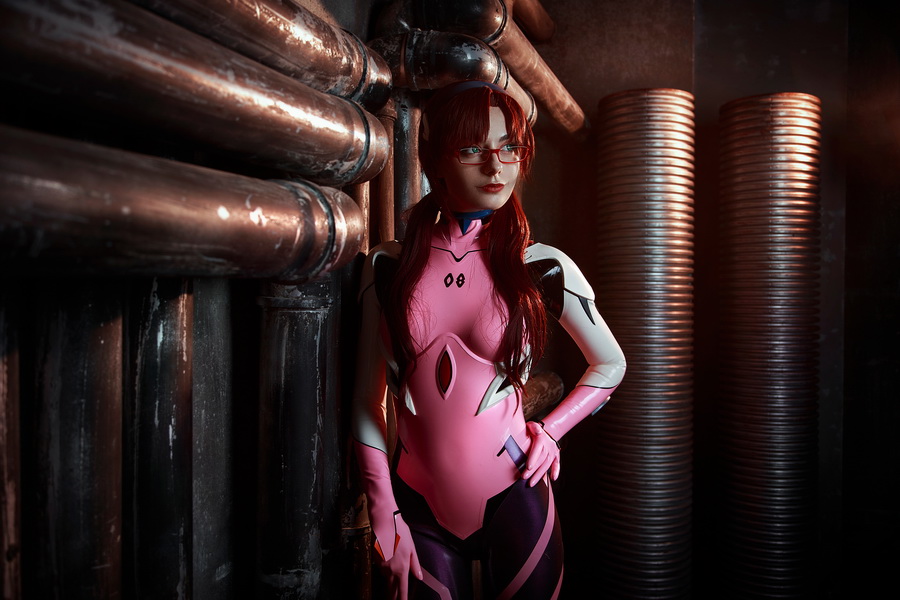 Mari08 plugsuit from NGE 3.0 All details except rifle are out of latex.One ...